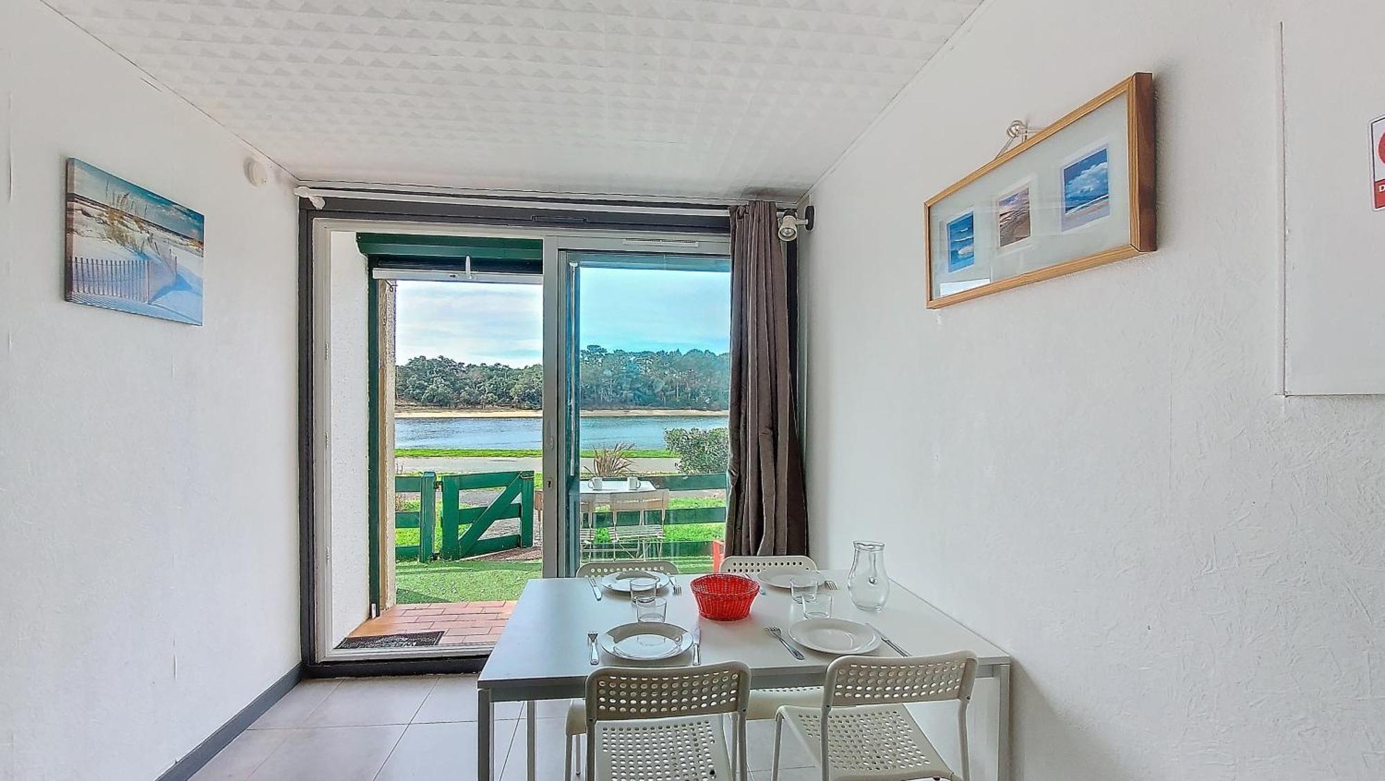 וייה-בוקו-לה-באן S- Lac 02-Soustons Appartement 4 Personnes Au Bord Du Lac Marin מראה חיצוני תמונה